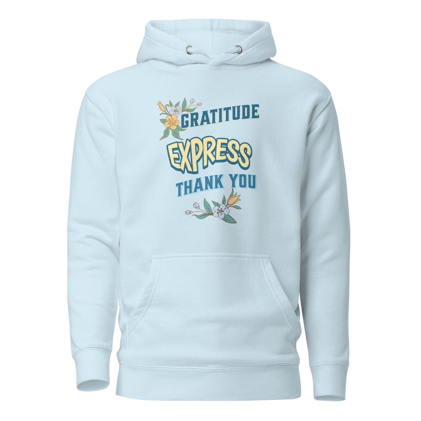 Gratitude Express Thank You Unisex Hoodie